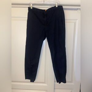 Black Ankle Work Pants.